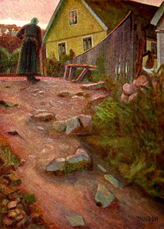 anders trulson afton i arild oil painting image